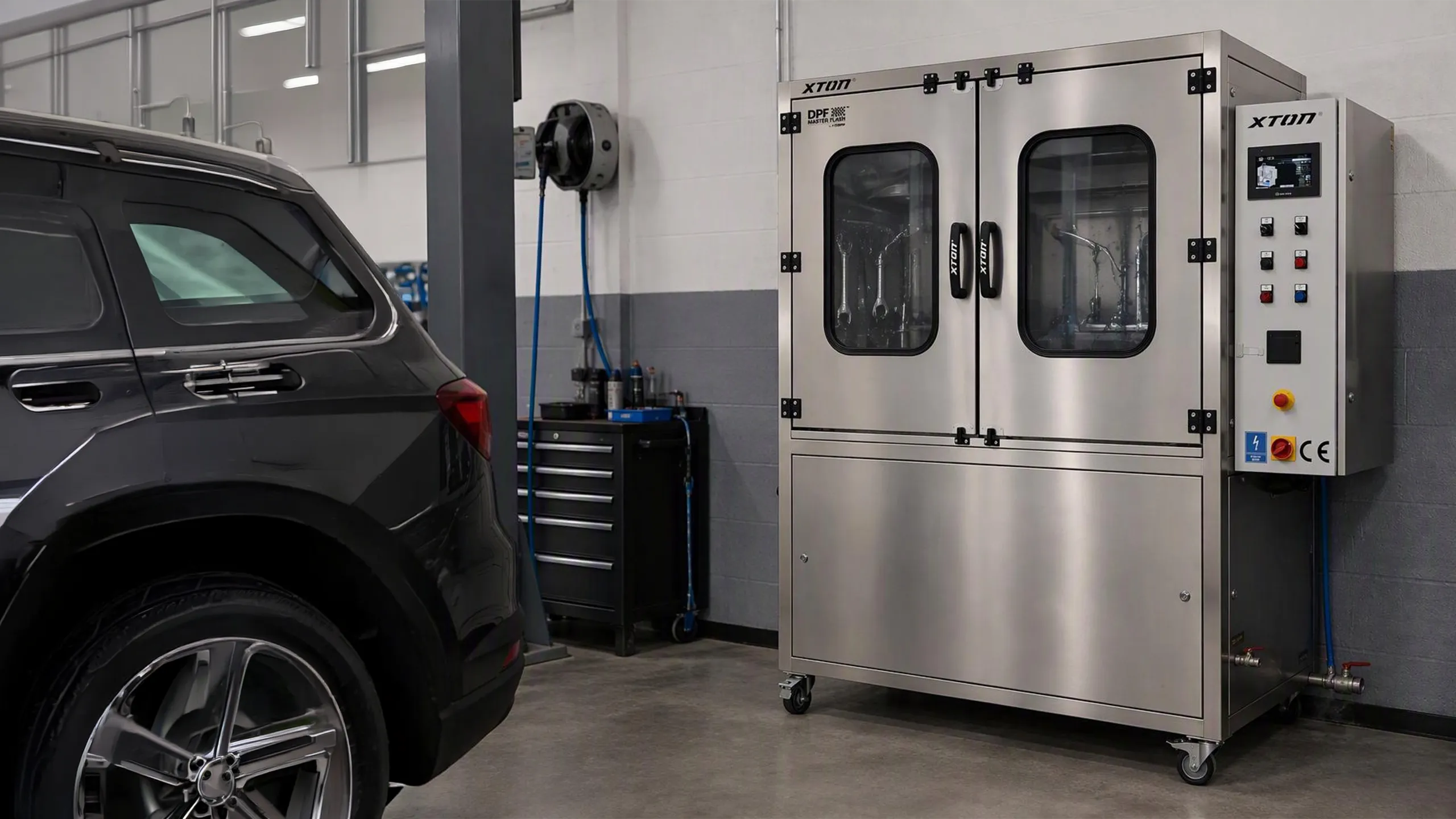 XTON DPF Master Flash DUAL AI DPF cleaning machine